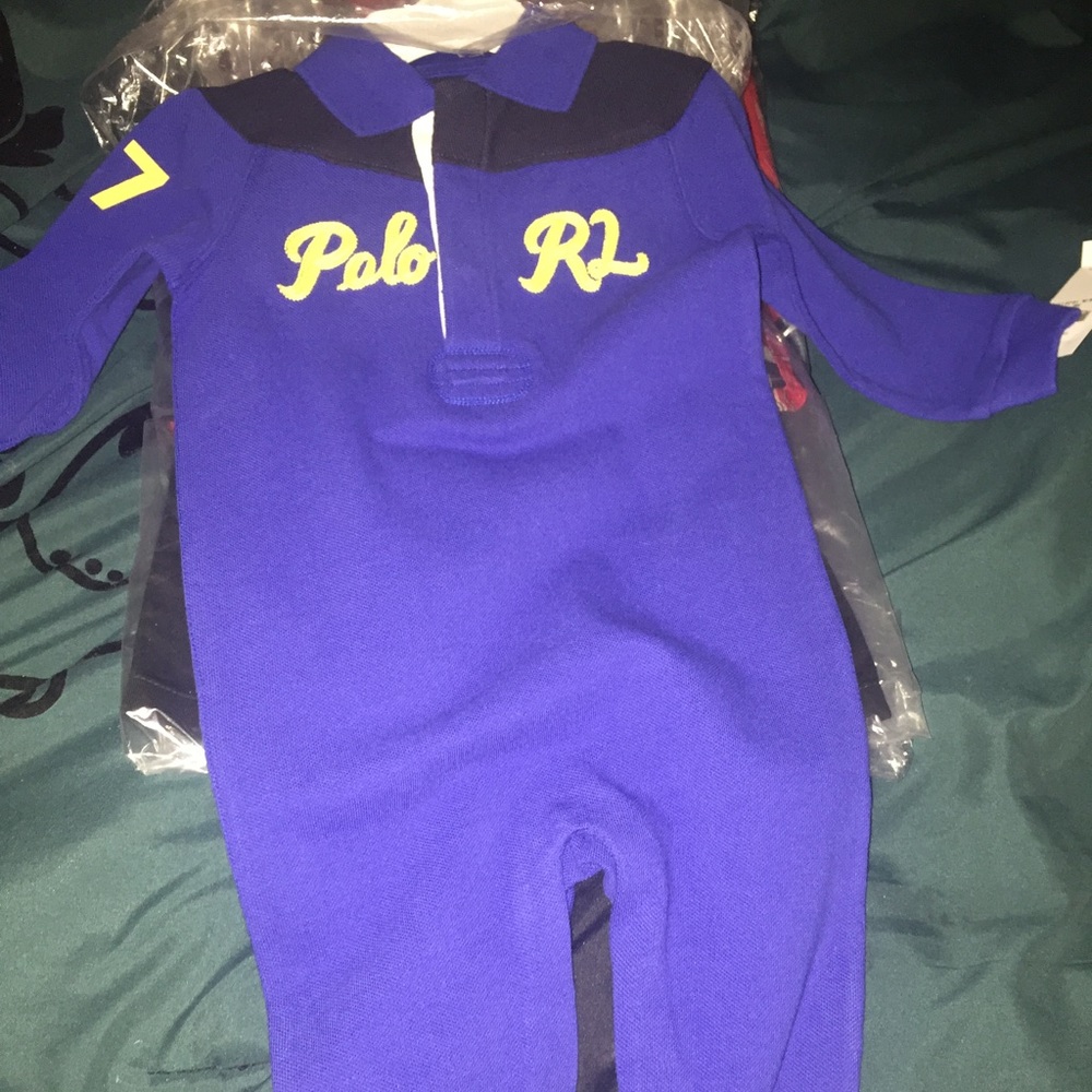 Baby boy Ralph Lauren polo one piece