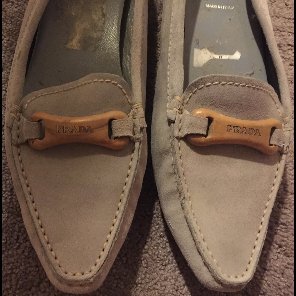 Prada driving shoes, only worn once, run small