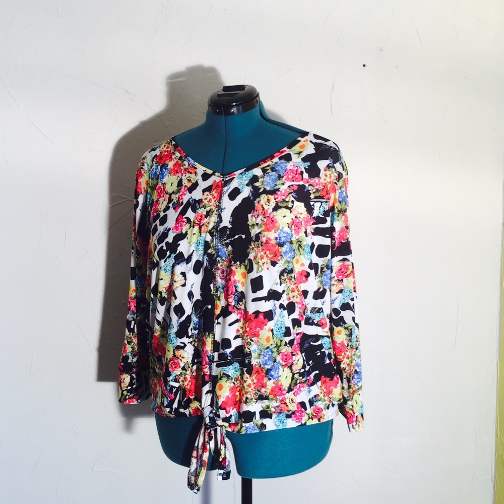 Floral top xl - Picture 6 of 8