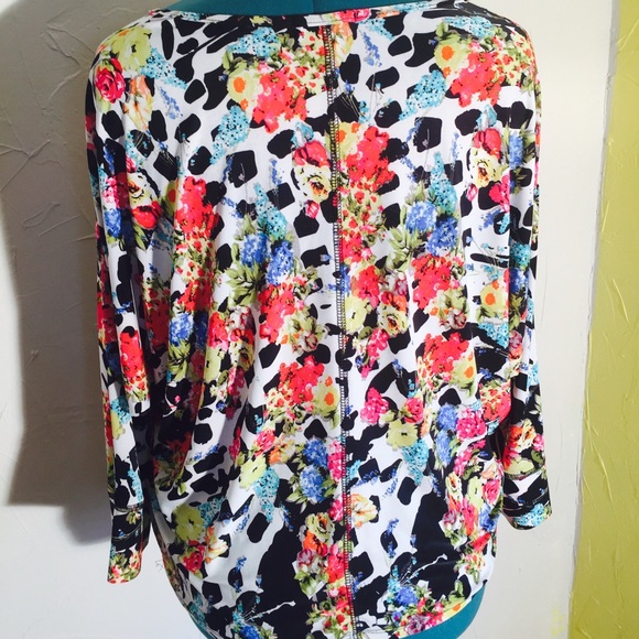 Floral top xl - Picture 5 of 8
