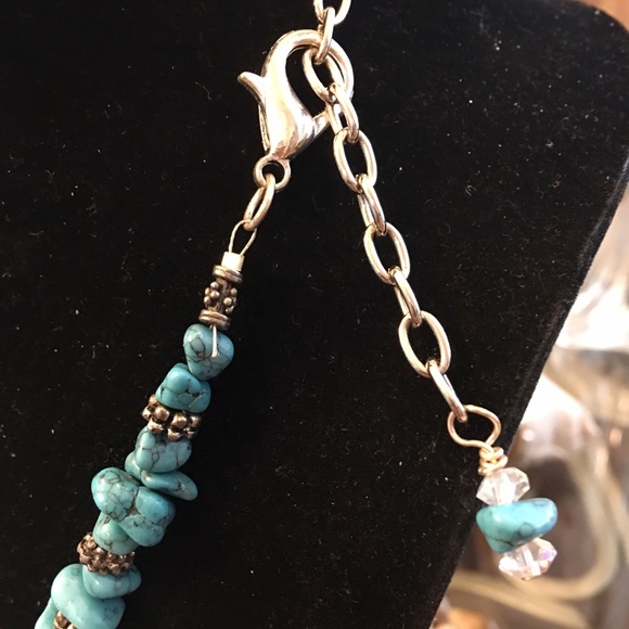 Turquoise Tear Drop necklaces - Picture 3 of 13