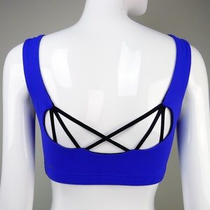 Karma Sports Bra with Crisscross Back Medium