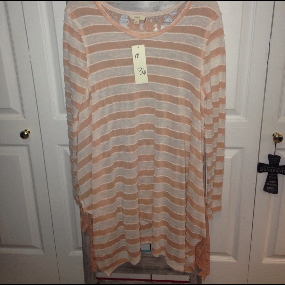✨✨MARKDOWN✨✨Oddy stripped tunic