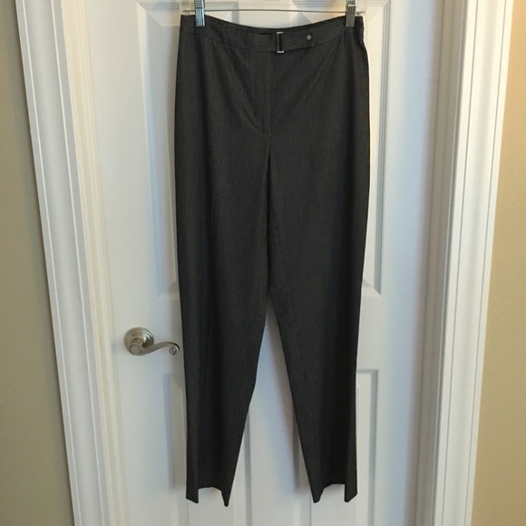 {Ann Taylor} Gray Pinstripe Suit - Picture 3 of 6