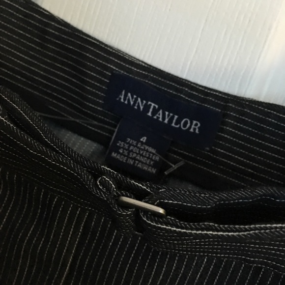 {Ann Taylor} Gray Pinstripe Suit - Picture 6 of 6
