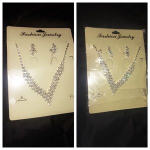 Sassy silver jewelry set !