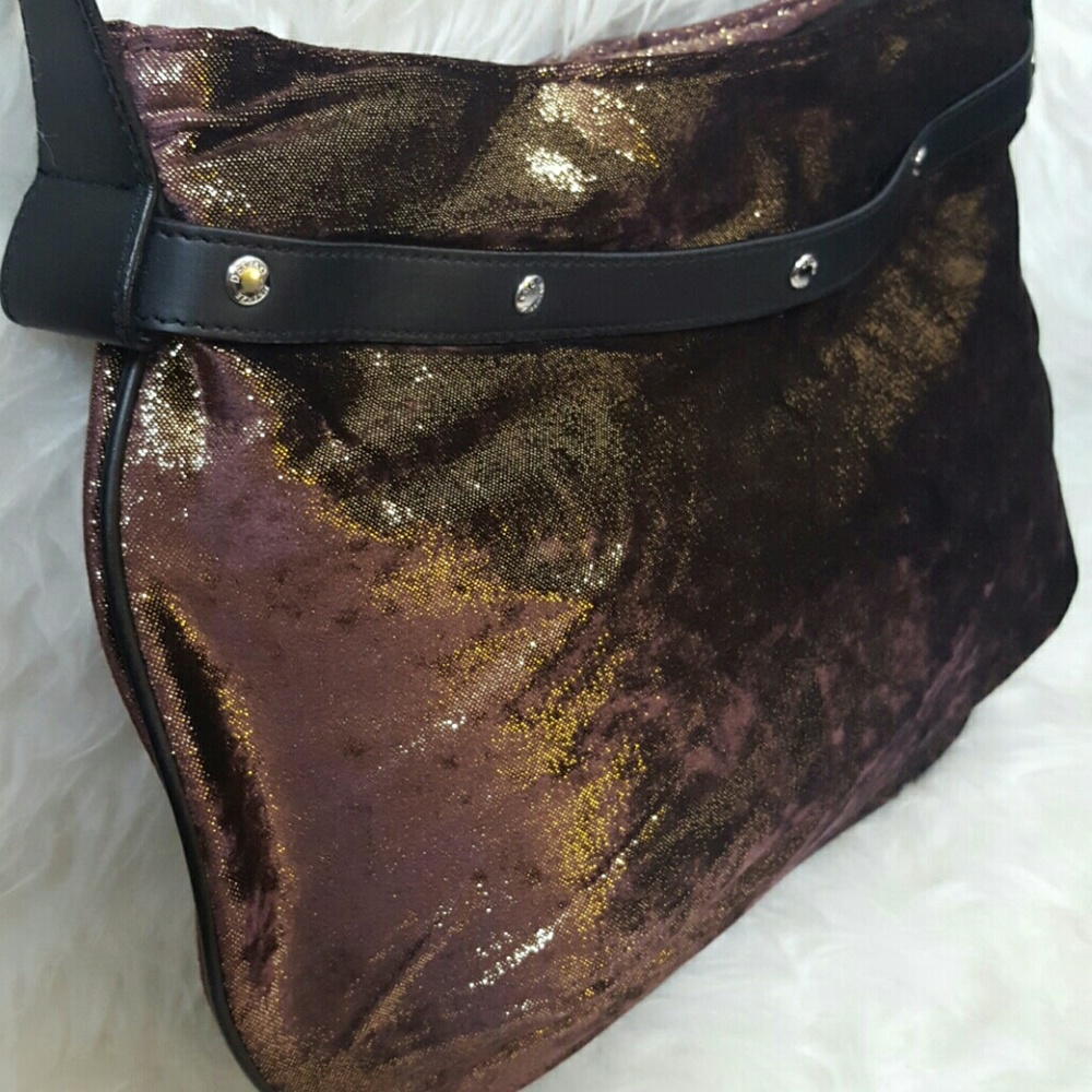 🆕 Desmo Italy Leather Velvet Purse - Picture 5 of 10