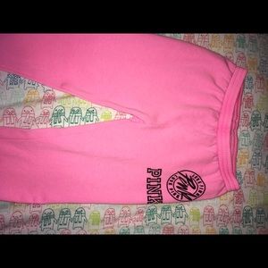 Bubblegum pink Victoria's Secret xs sweatpants