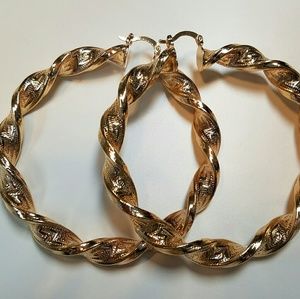 GOLD FILLED HOOPS