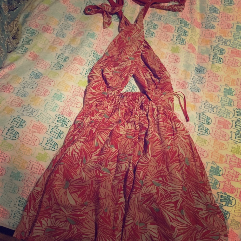 Free people xs wrap dress