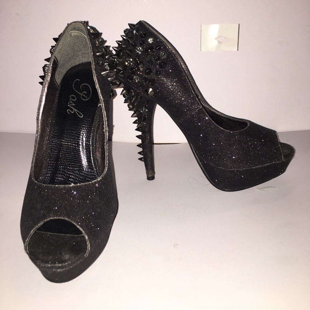 Embellished Sparkly Heels