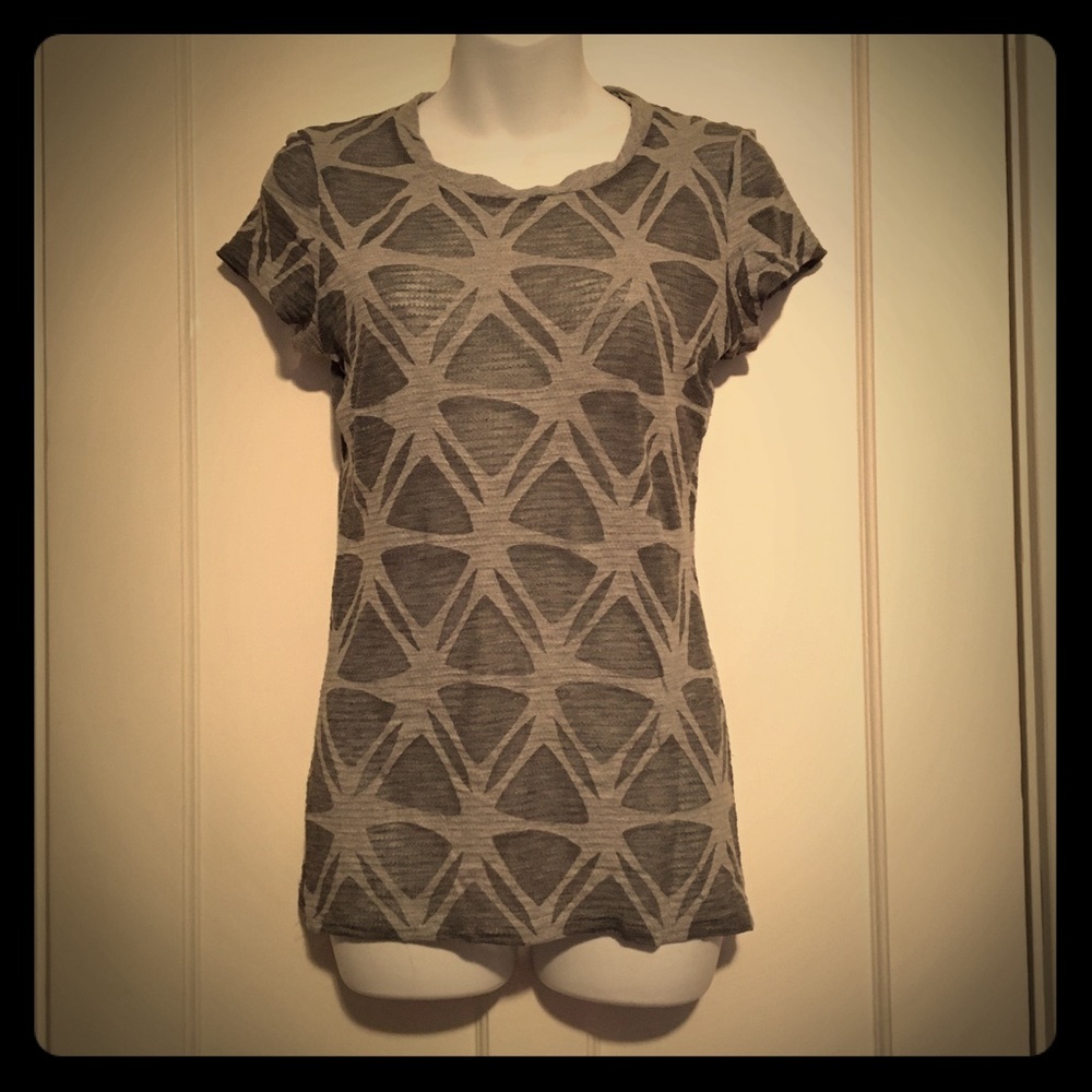 Semi-sheer Short Sleeved Summer Shirt