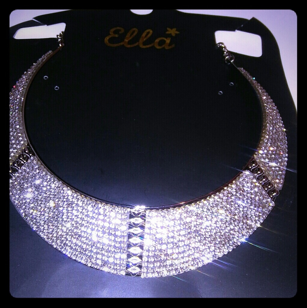 Rhinestone Choker