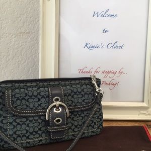 Coach wristlet