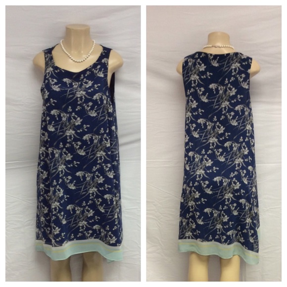 MAX STUDIO LADIES FLORAL SLEEVELESS DRESS - Picture 3 of 8