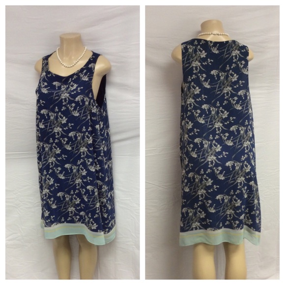 MAX STUDIO LADIES FLORAL SLEEVELESS DRESS - Picture 8 of 8