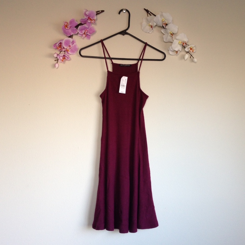 Maroon Abigail Dress