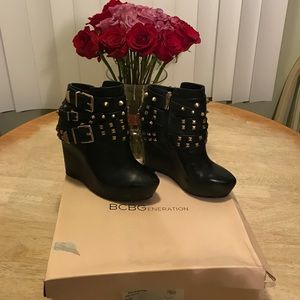 BCBG savage booties