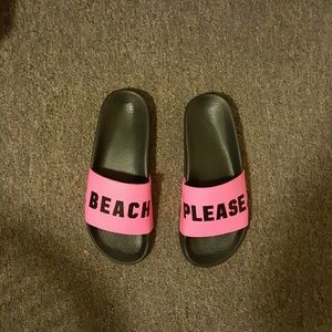 PINK Beach Slides