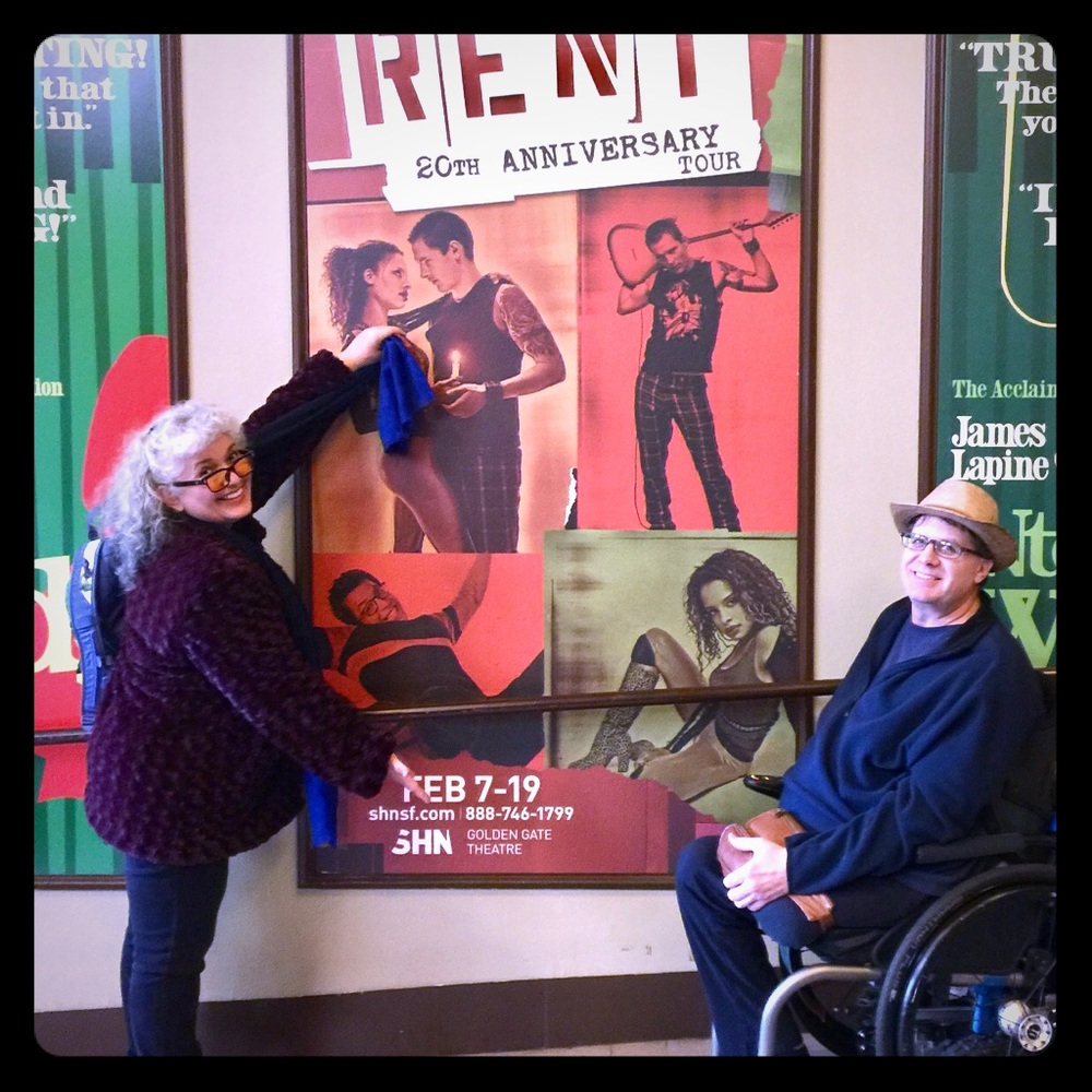 See a play in San Francisco with hubby