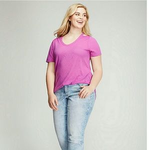 Shoulder cut out tee*lowest price*