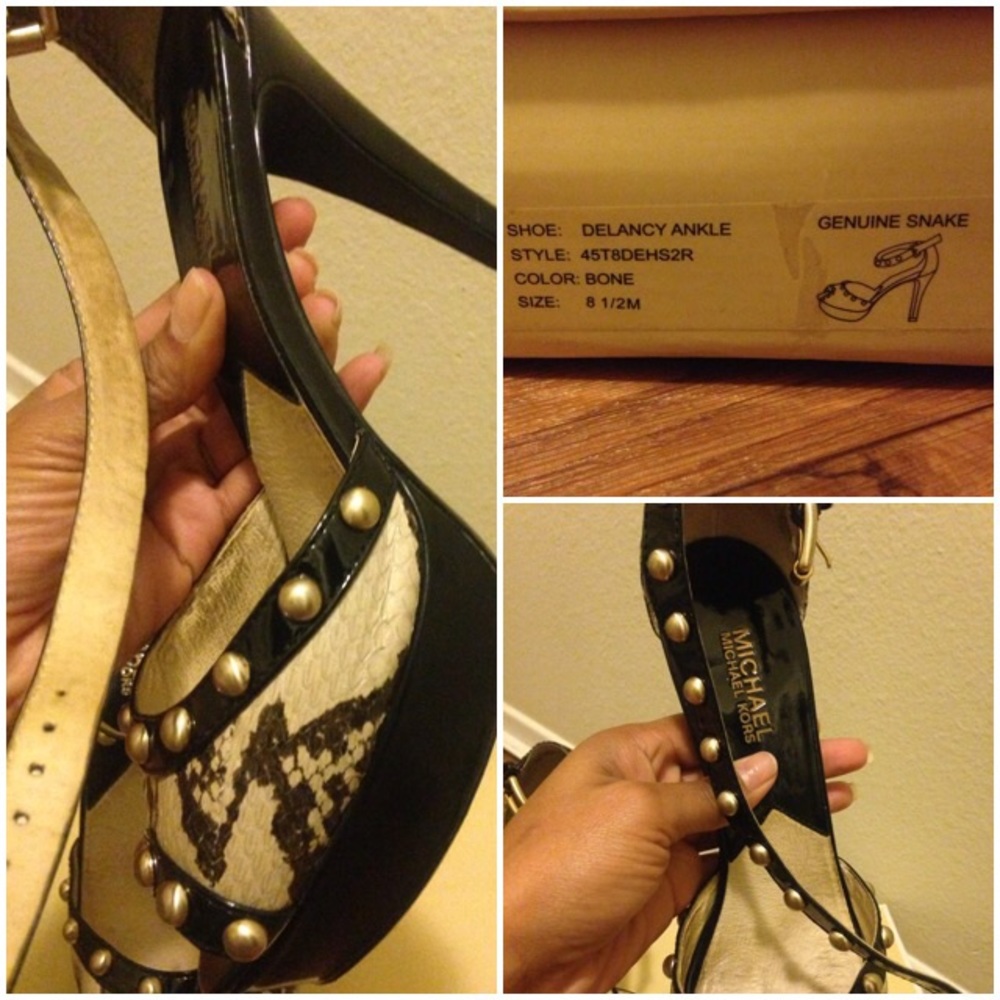 Michael Kors Genuine Snakeskin - Picture 8 of 8