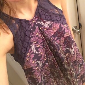 Purple Pattern Tank