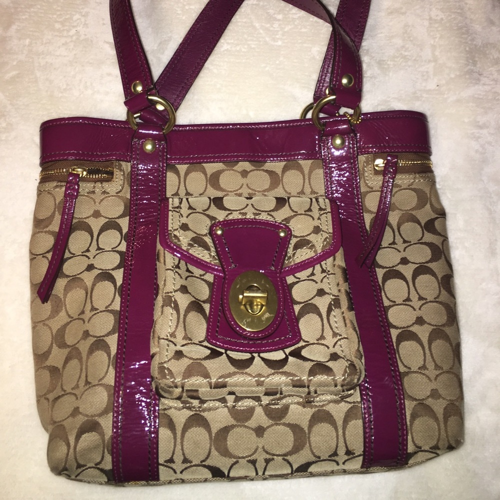 Authentic Coach Legacy Tote