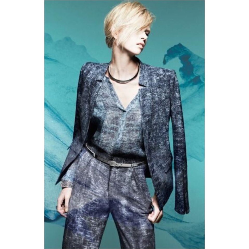 BCBGMAXAMAZRIA Joplin Slim Blazer Retro