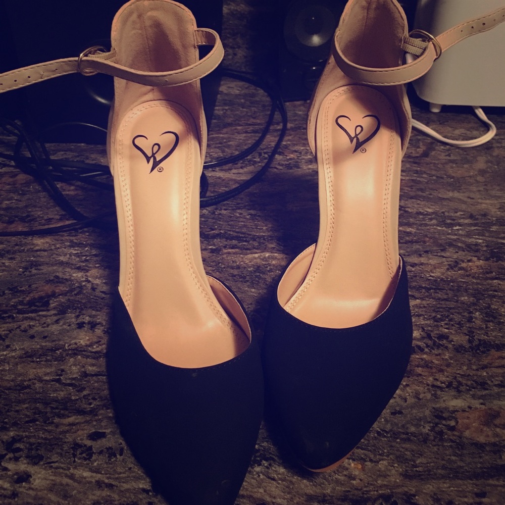 High heel shoes from Windsor clothing store .