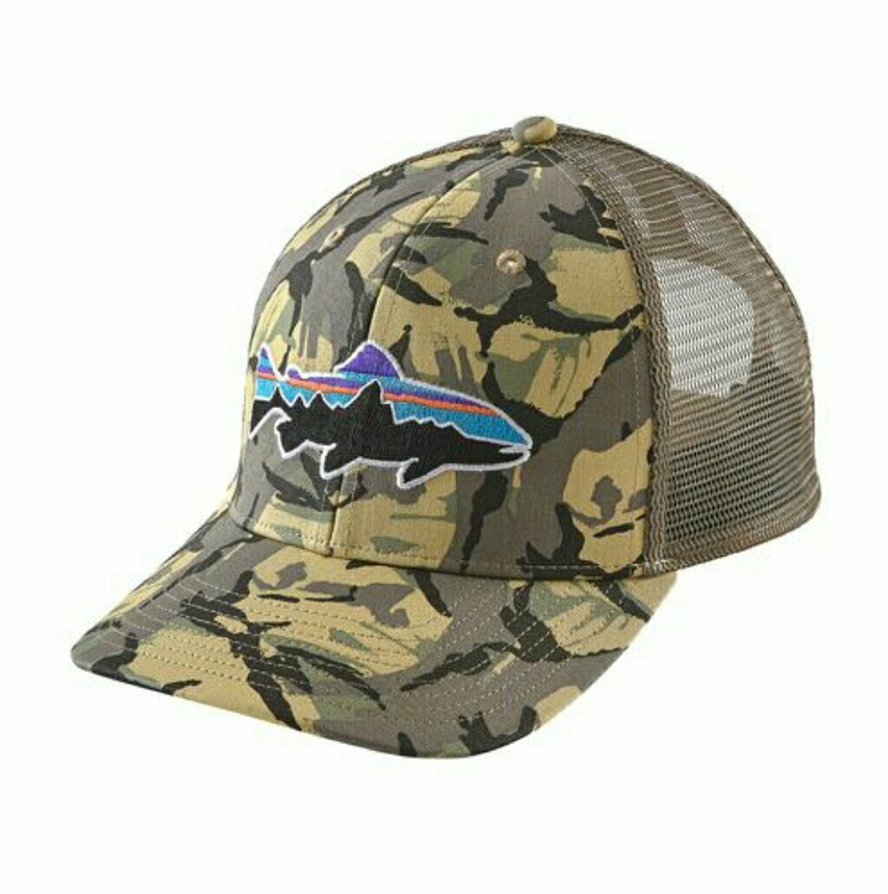 Brand new fitz roy patagonia camo hat