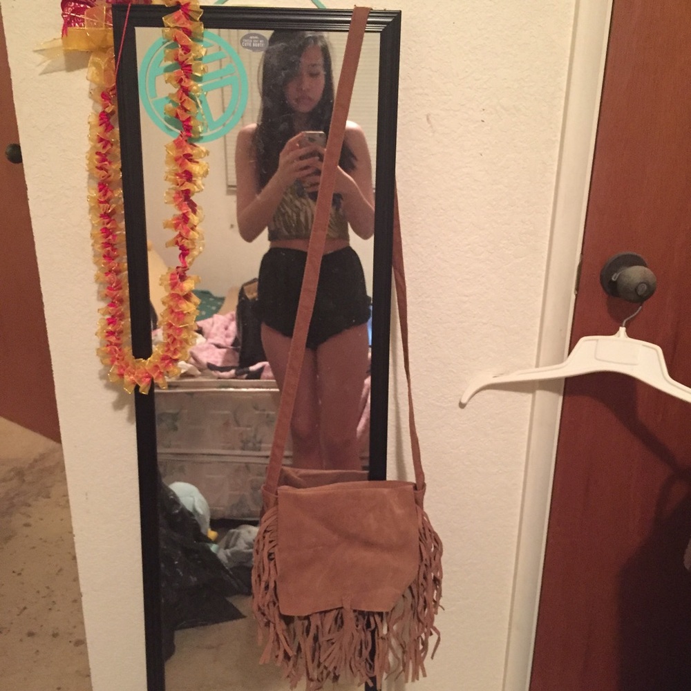 American Eagle Suede Purse