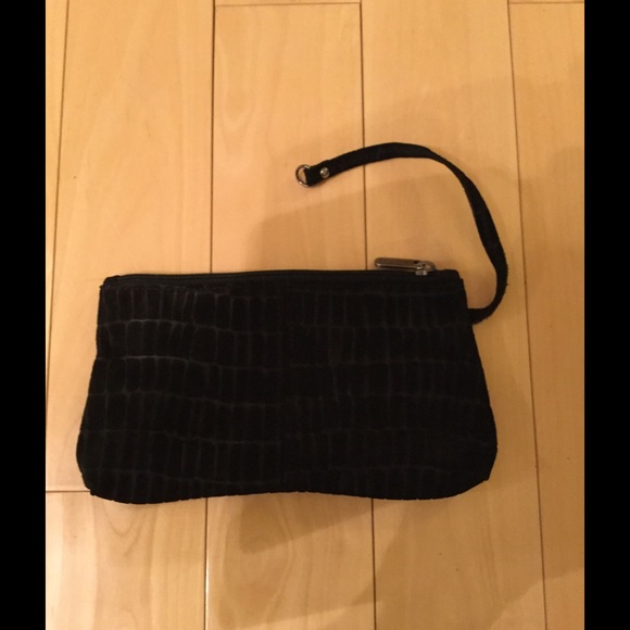 Suede black tote - Picture 4 of 5