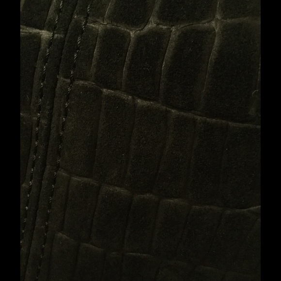 Suede black tote - Picture 5 of 5