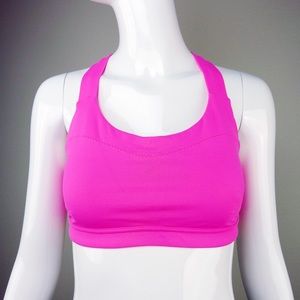 Lululemon running bra size 8 pinkalicious