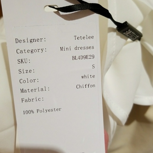 3/4 sleeve shirt dress - Picture 7 of 7