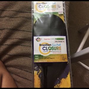 Brazilian lace part closure
