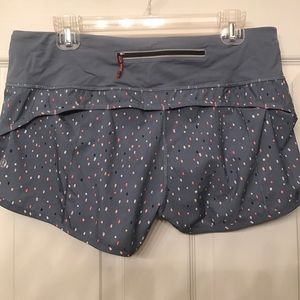 Lululemon speed short size 10 4 way