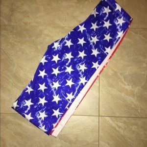 American Flag leggings