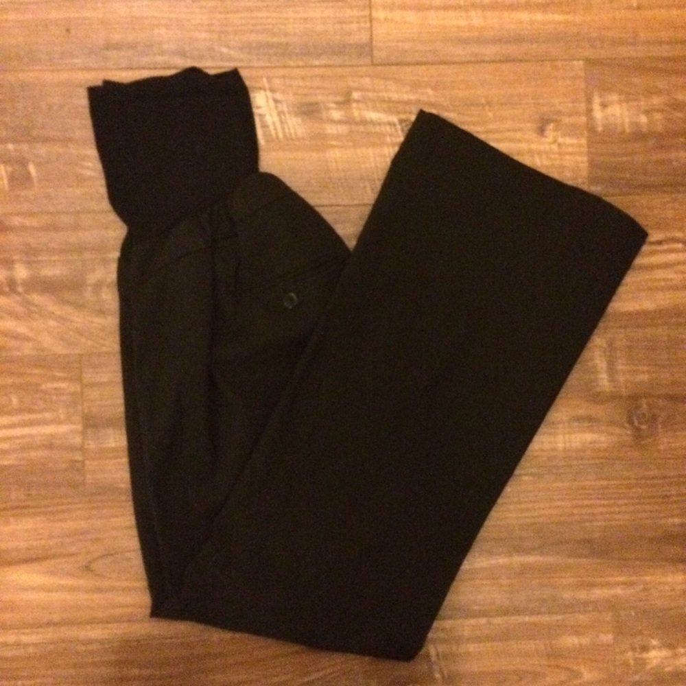 Black Motherhood maternity pants