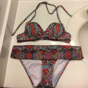 FINAL SALE - Victoria's Secret Swim Paisley Bikini