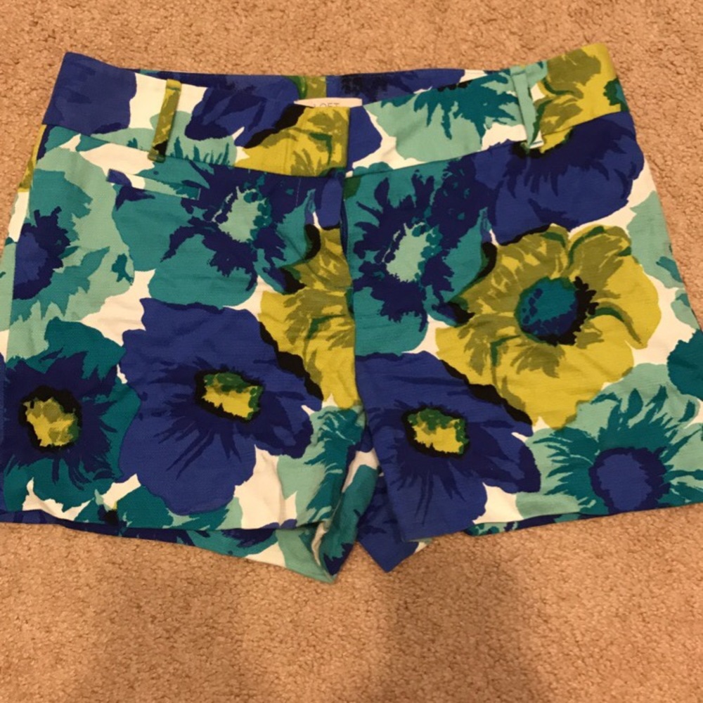 Loft printed shorts