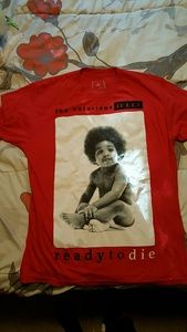 Brooklyn Mint Notorious BIG "ready to die" t-shirt