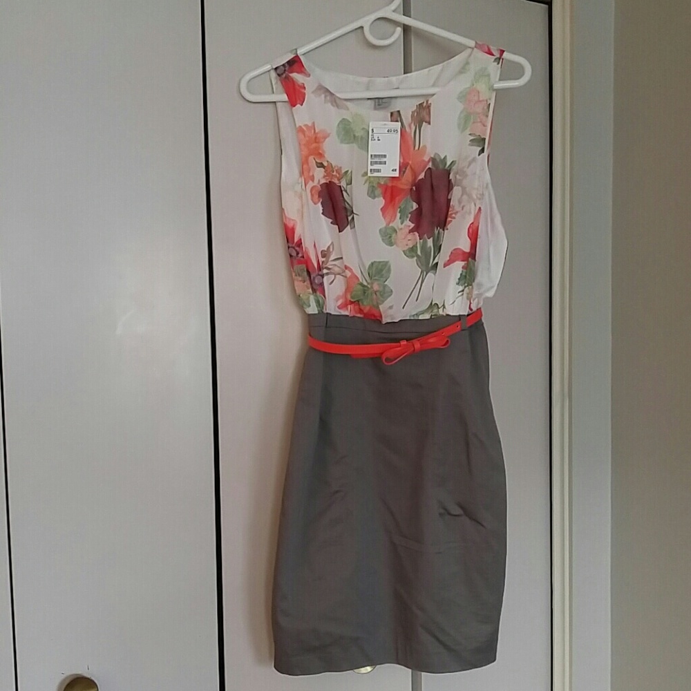 Dress and cardigan