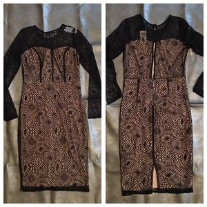 Forever 21 lace and nude dress! NWT