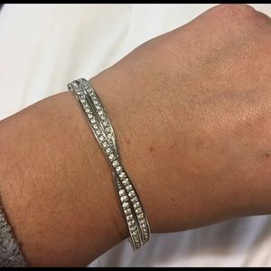 Gorgeous Swarovski Crystal Bangle Bracelet