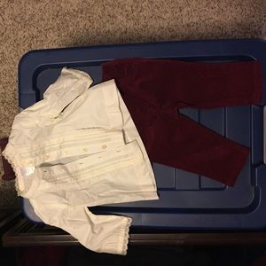 Janie and Jack girls outfit