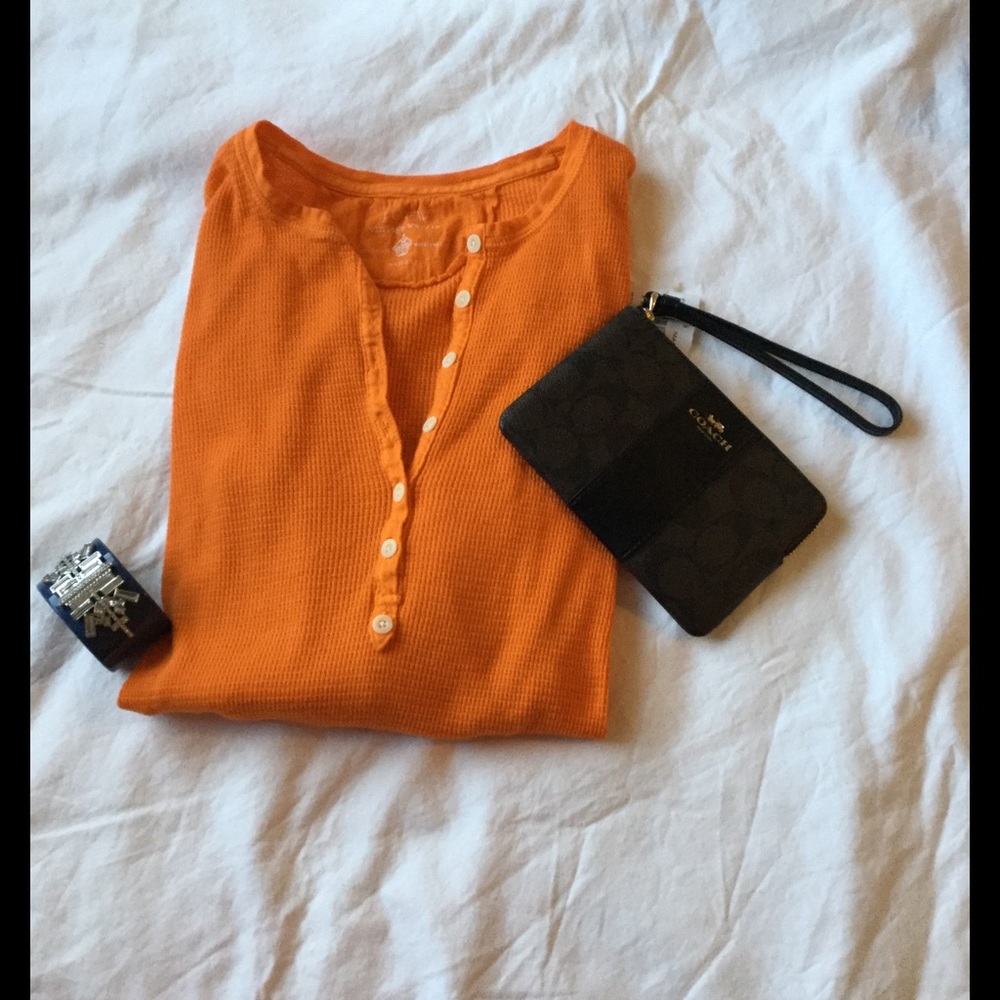 J. Crew Waffle Henley
