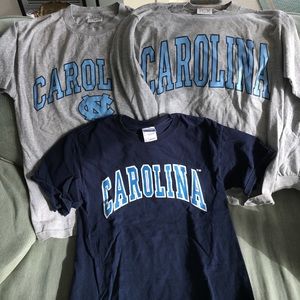 UNC T-shirts (3)