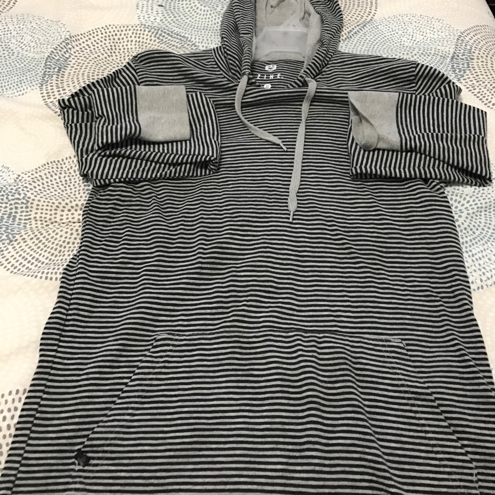 Zine Stripped Hoodie